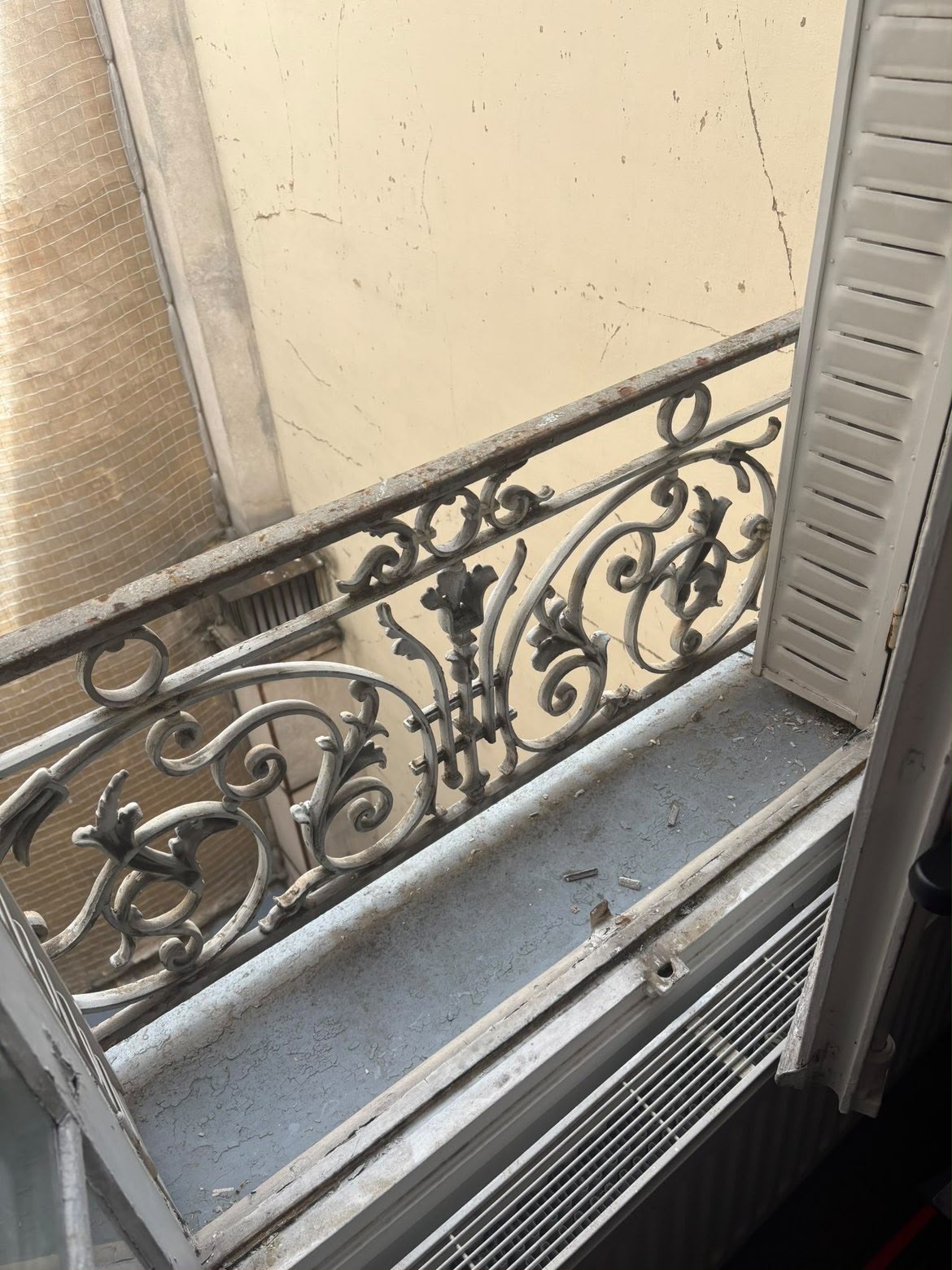 Restauration garde-corps avant